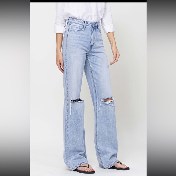 VERVET BY FLYING MONKEY LESLIE FLARE JEANS ❤️NEW COLLECTION IN STORES❤️ - Picture 3 of 4